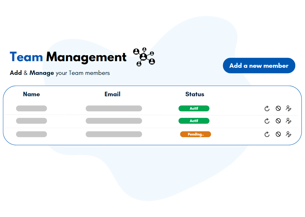 team management salesconnect